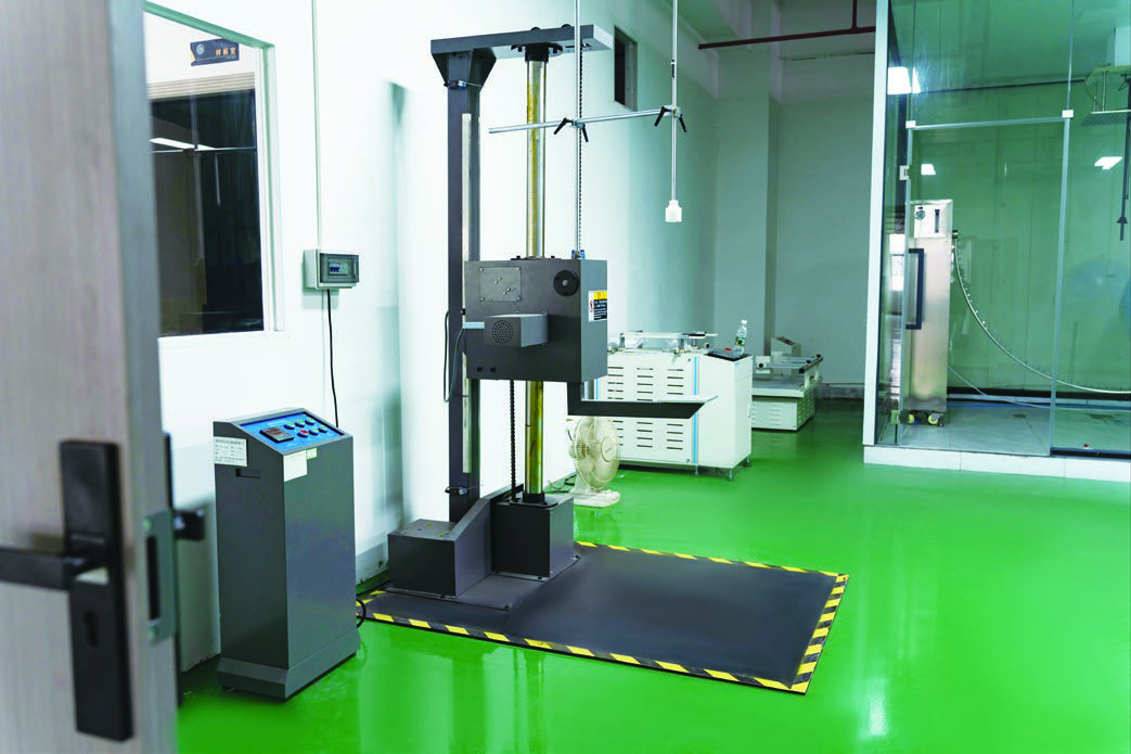 Equipment inside the ECO factory